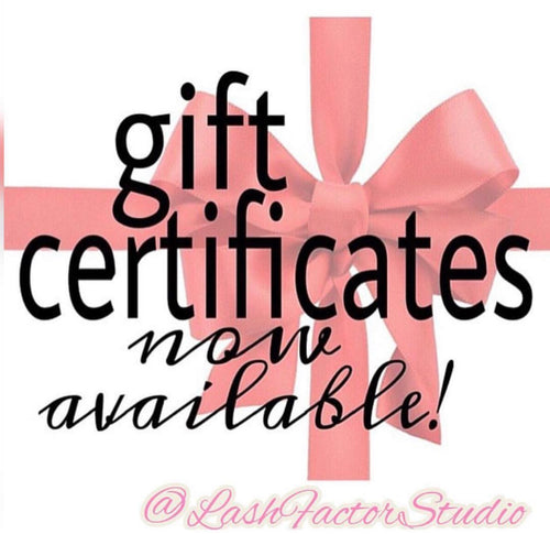 Gift Certificates